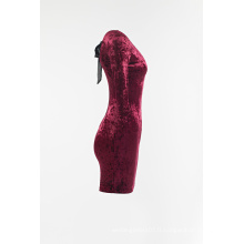 Ladies velvet dress with backless à vendre